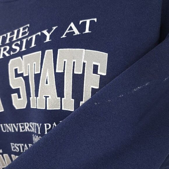 Penn State Nittany Lions Sweatshirt Vintage 90s NCAA University Made In USA Mens - Picture 4 of 7